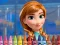 Spel Anna Frozen Coloring online