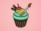 Spel Yummy Cupcake Coloring online