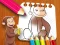 Spel Curious George Coloring Book online