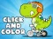 Spel Click And Color Dinosaurs online