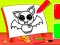 Spel Easy Kids Coloring Bat online