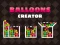 Spel Balloons Creator online