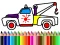 Spel Back To School: Trucks Coloring online