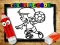 Spel Back To School Coloring Book online