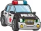 Spel Cartoon Police Cars Puzzle online