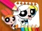 Spel The Powerpuff Girls Coloring Book online