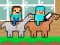 Spel Noob vs Pro HorseCraft online