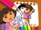 Spel Dora the Explorer the Coloring Book online