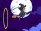 Spel Flying witch halloween online
