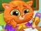 Spel Lovely Virtual Cat At School online