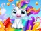Spel Glitter Unicorn Dress Up Girls online