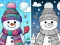 Spel Coloring book Winter online