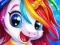Spel Unicorn Make up Girl online