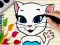 Spel Talking Angela Coloring Book online