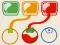 Spel Pick Color Paint Fruits online