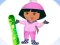 Spel Dora Ski Winter Dressup online