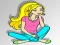 Spel Barbie Coloring online