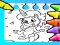 Spel Magical Unicorn Coloring Pages online