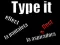 Spel Type it online