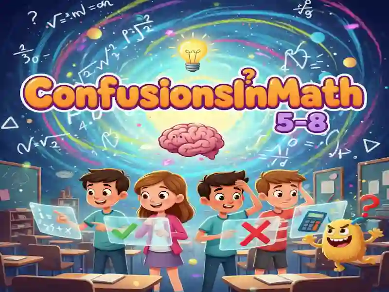 Spel ConfusionsInMath 5-8 online