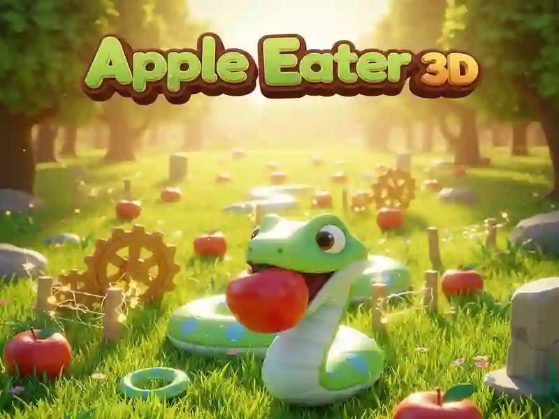 Spel Apple Eater 3d online