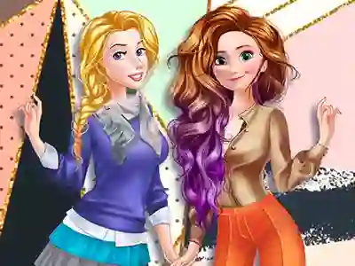Spel Princesses Anti-fashion: sporty + classic online