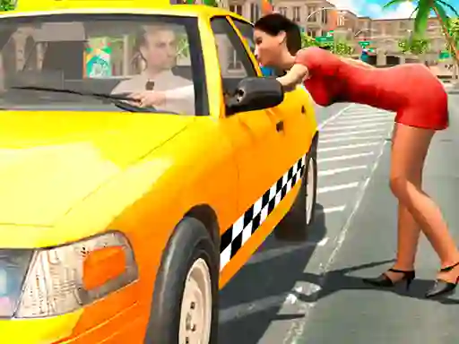 Spel Crazy Taxi Simulator online