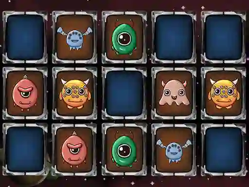 Spel Aliens Memory Game online
