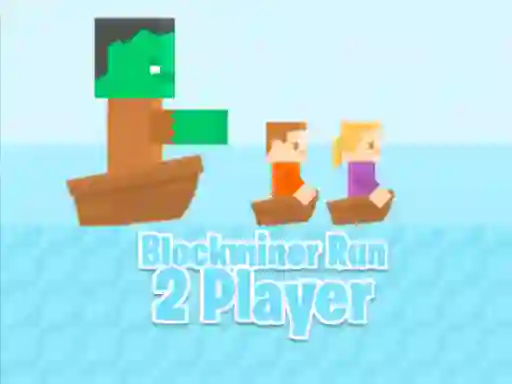 Spel Blockminer Run  2 player online