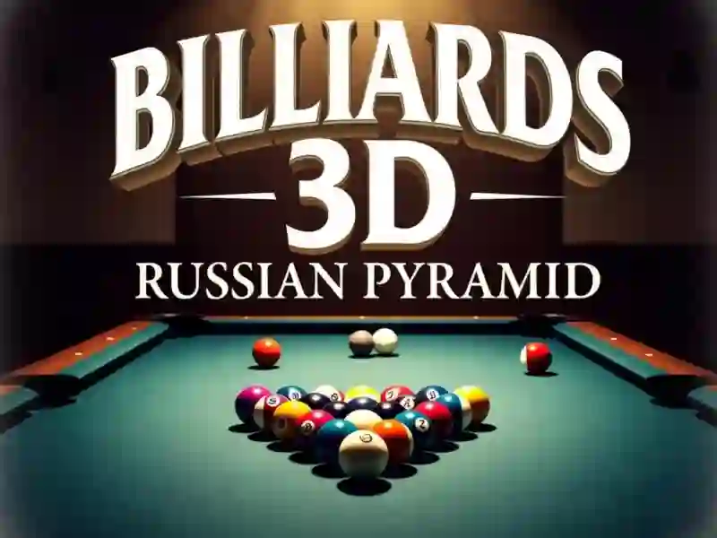Spel Billiards 3D Russian Pyramid online