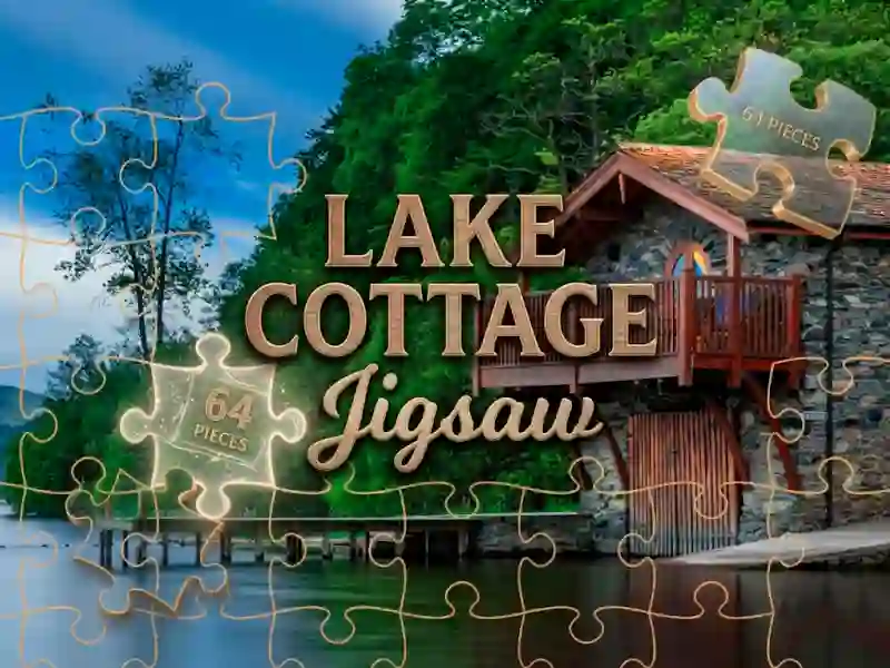 Spel Lake Cottage Jigsaw online