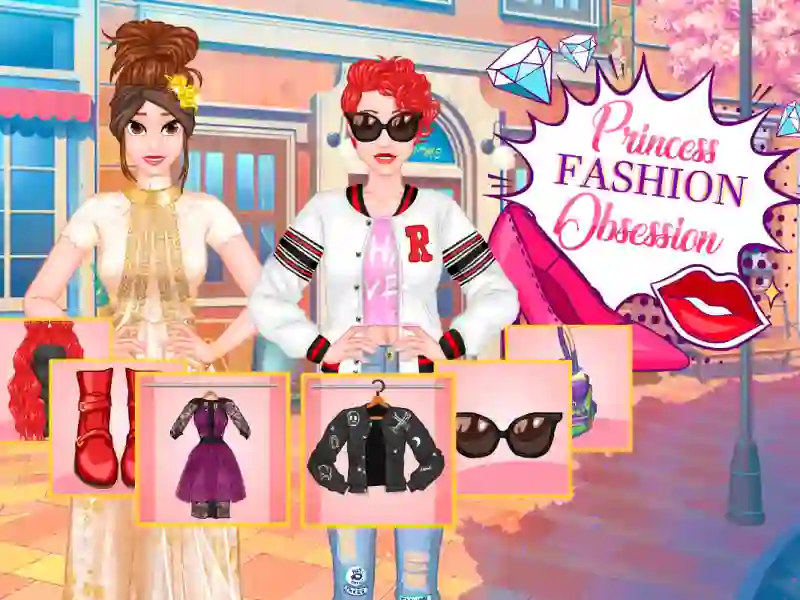 Spel Princess Fashion Obsession online