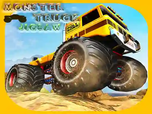 Spel Monster Trucks Jigsaw online