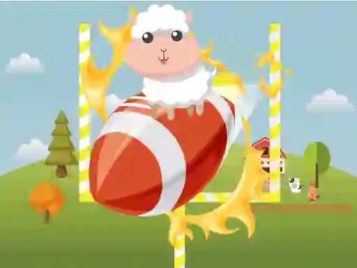 Spel Animals Rugby Flick online