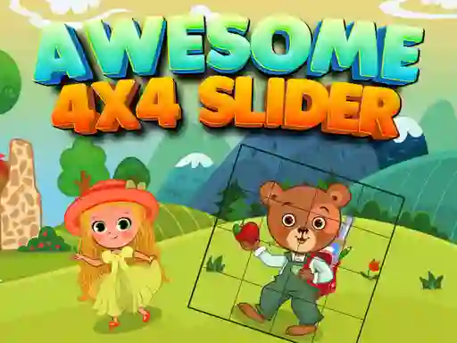 Spel Awesome 4x4 Slider online