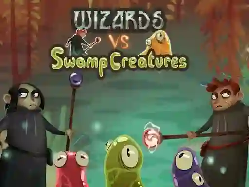 Spel Wizards vs swamp creatures online