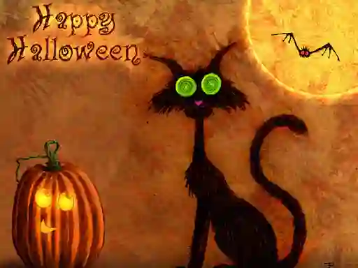 Spel Happy Halloween 2020 Puzzle online