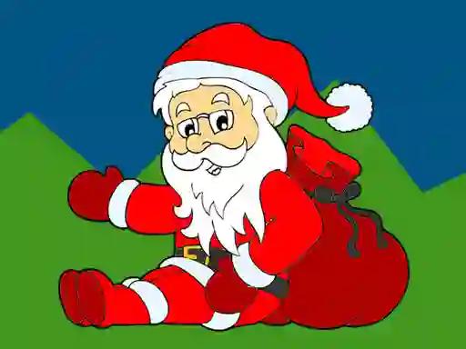 Spel Santa Claus Coloring Book online