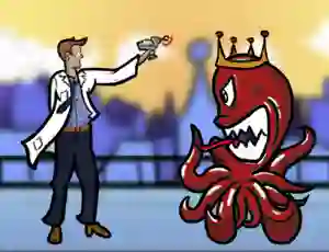 Spel Scientist vs Aliens online