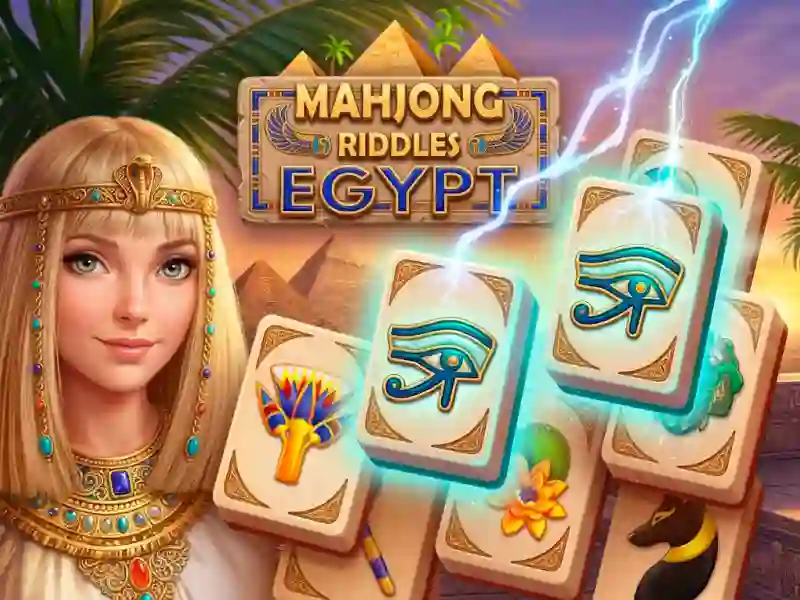 Spel Mahjong Riddles: Egypt online