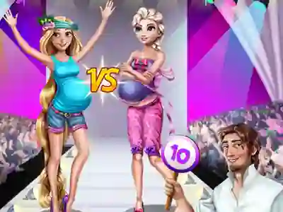Spel Pregnant Fashion Show online