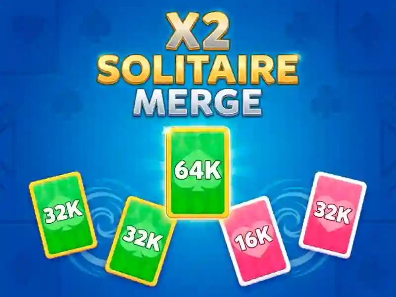 Spel X2 Solitaire Merge online