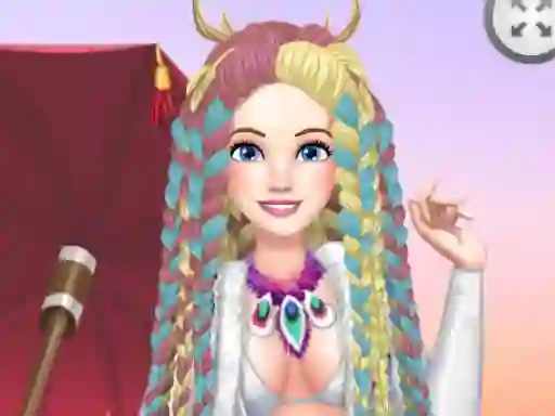 Spel Burning Man Hairstyles online