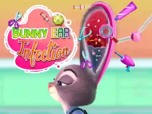 Spel Bunny Ear Infection online