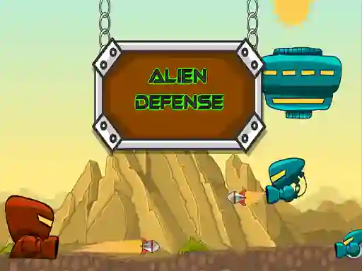Spel Alien Defense online