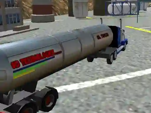 Spel Oil Tanker Truck Drive online