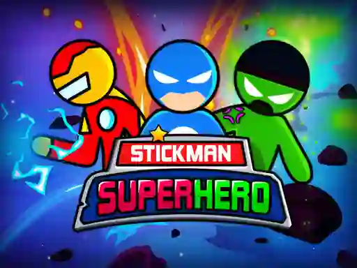 Spel Stickman Super Hero online