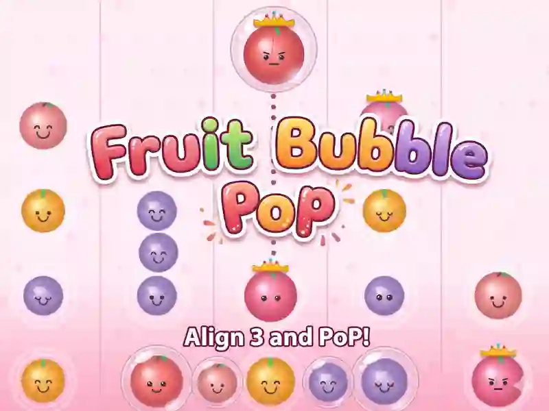Spel Fruit Bubble Pop online