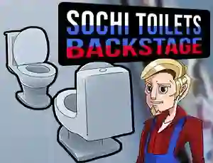 Spel Sochi Toilets : Backstage online