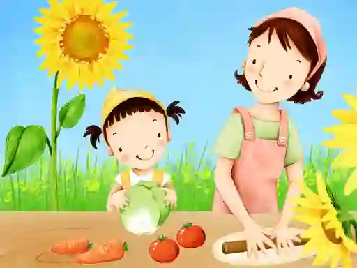 Spel Mother's day 2020 slide online
